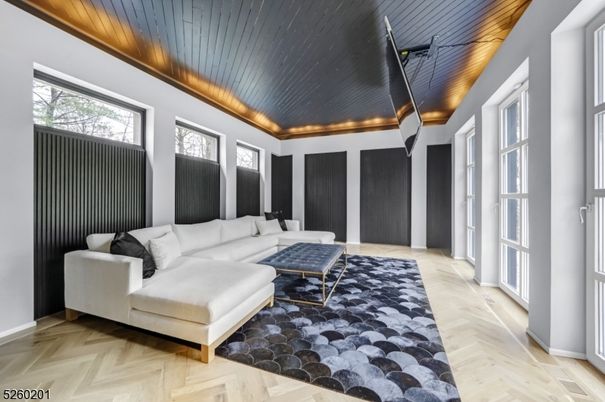 Interior, Living room, Pendant Lights, Wooden Ceilings, Wood Texture Flooring