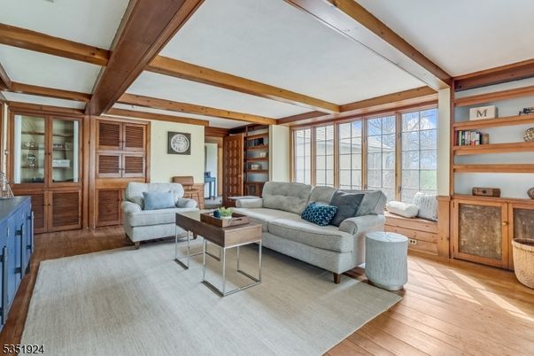 Interior, Living room, Wooden Beams, Wood Texture Flooring