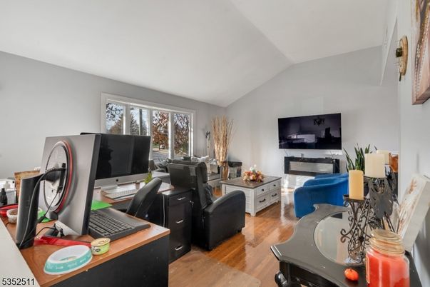 Home Office, Interior, Wood Texture Flooring