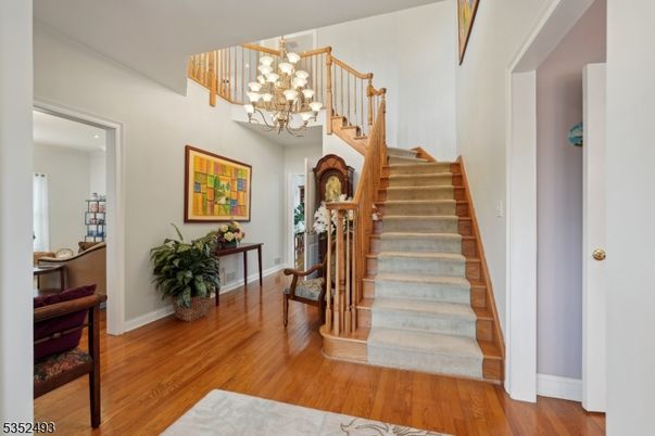 Chandelier, Interior, Wood Texture Flooring