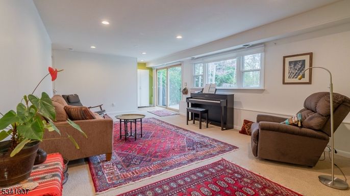 Interior, Living room, Piano, Recessed Lighting