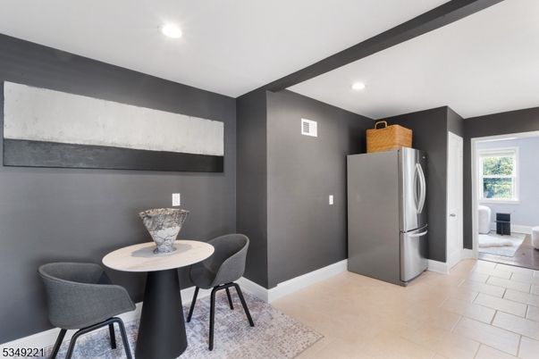 Dining room, Interior, Kitchen, Recessed Lighting
