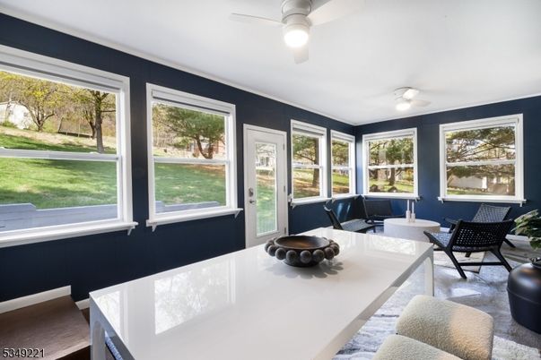 Dining room, Interior, Sun Room