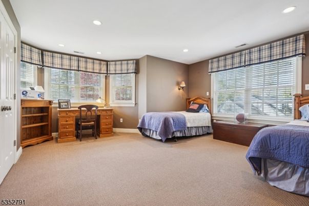 Bedroom, Home Office, Interior, Recessed Lighting