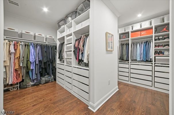 Interior, Recessed Lighting, Walk-in Closets, Wood Texture Flooring