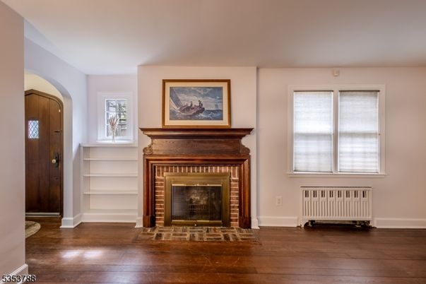 Fireplace, Interior, Piano, Wood Texture Flooring