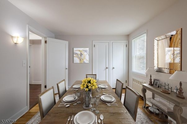 Dining room, Interior, Wood Texture Flooring