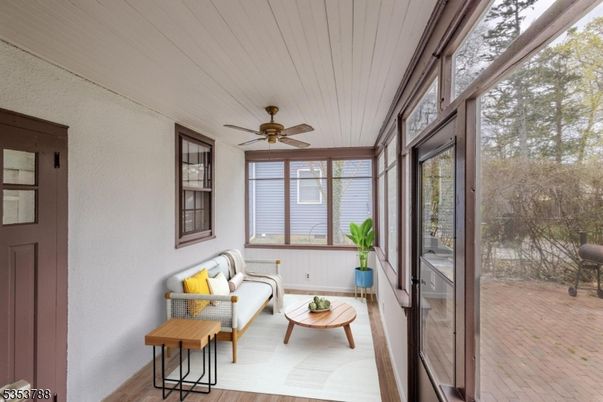 Interior, Sun Room, Wood Texture Flooring