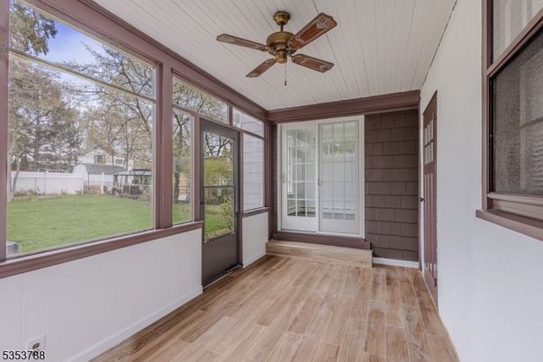 Interior, Sun Room, Wood Texture Flooring
