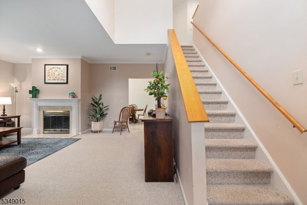 Fireplace, Interior, Recessed Lighting
