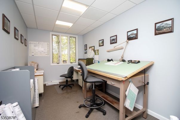 Home Office, Interior, Recessed Lighting