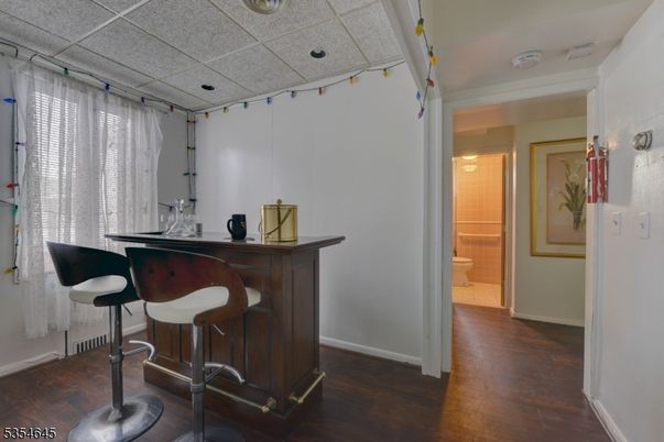Bathroom, Interior, Recessed Lighting, Wood Texture Flooring