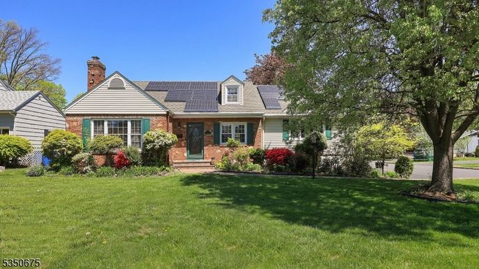 Exterior, Facade, Brick Facade, Solar Panels, Cape Cod