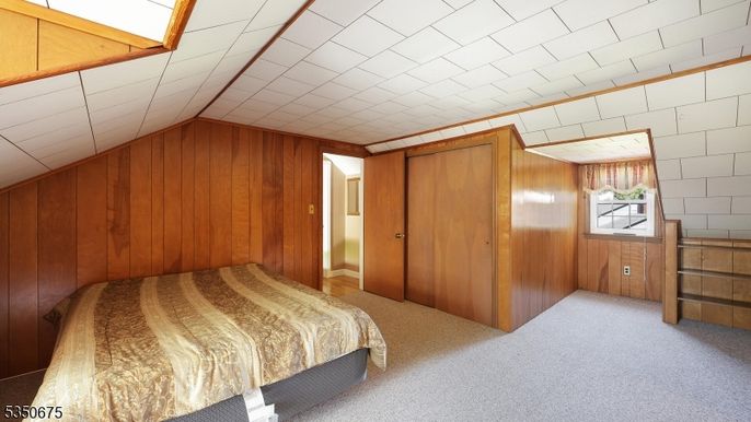 Bedroom, Interior, Wooden Walls