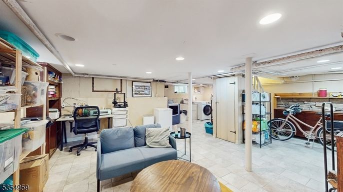 Home Office, Interior, Recessed Lighting