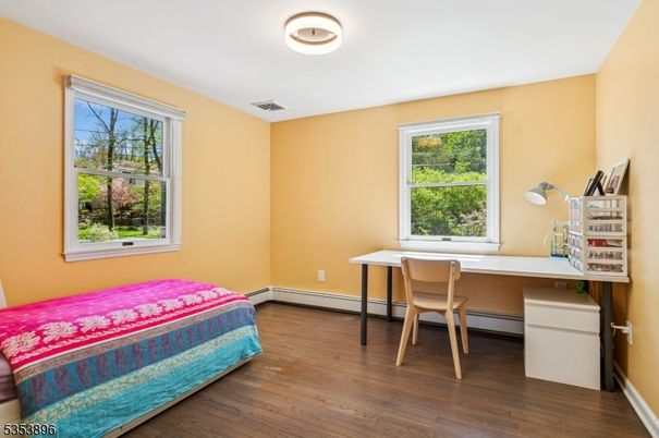 Bedroom, Home Office, Interior, Wood Texture Flooring