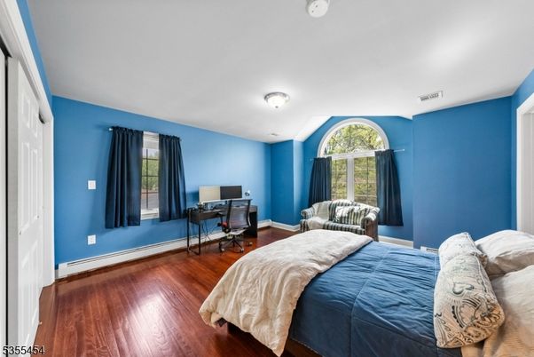 Bedroom, Home Office, Interior, Wood Texture Flooring