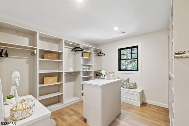 Home Office, Interior, Recessed Lighting, Walk-in Closets, Wood Texture Flooring