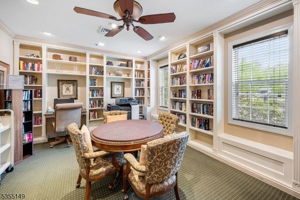 Home Office, Interior, Recessed Lighting