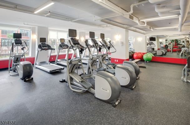 Fitness Equipment, Gym, Interior