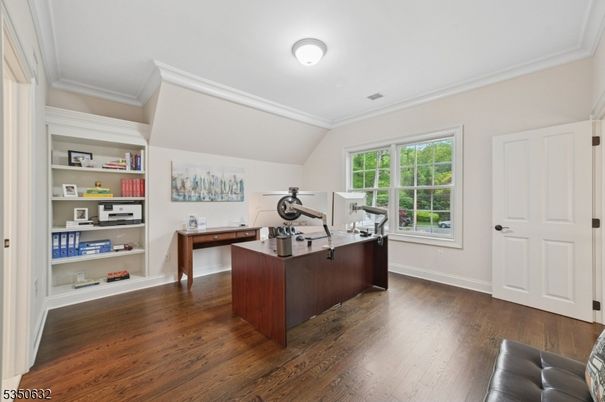 Home Office, Interior, Wood Texture Flooring
