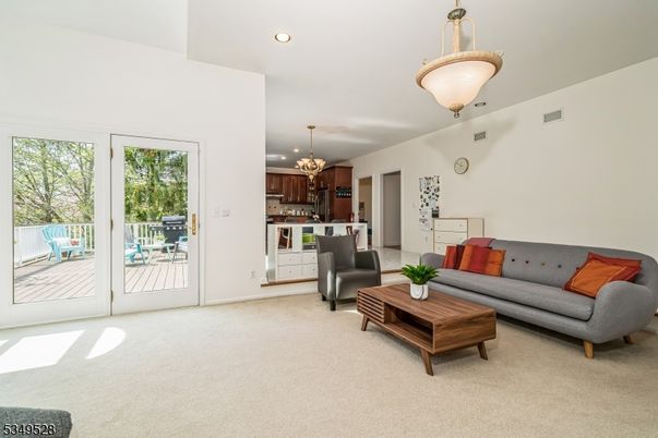 Chandelier, Interior, Kitchen, Living room, Recessed Lighting
