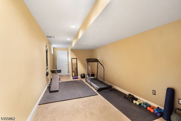 Fitness Equipment, Interior, Recessed Lighting