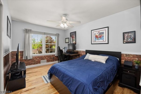 Bedroom, Home Office, Interior, Wood Texture Flooring