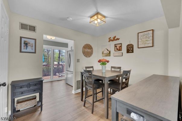 Dining room, Interior, Wood Texture Flooring