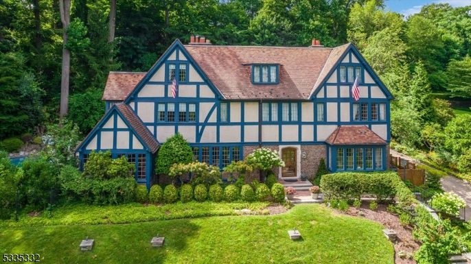 Backyard, Exterior, Facade, Brick Facade, Tudor Revival
