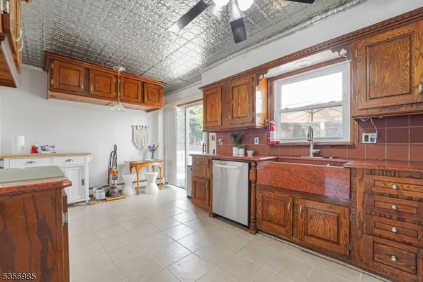 Interior, Kitchen, Tile Countertops
