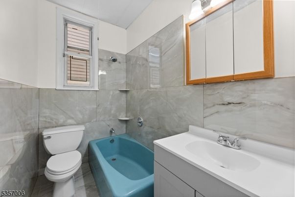 Bathroom, Glass Shower, Interior, Marble Walls