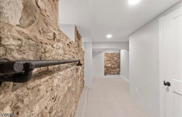 Interior, Recessed Lighting, Stone Walls