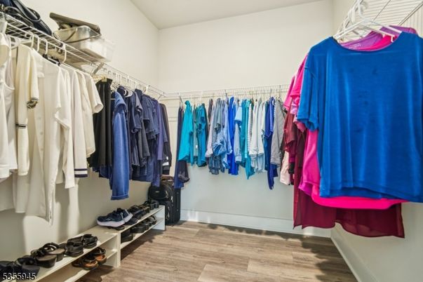 Interior, Walk-in Closets, Wood Texture Flooring