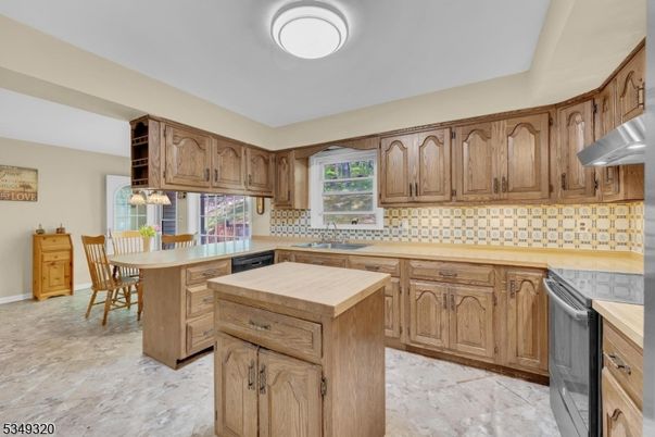 Dining room, Interior, Kitchen