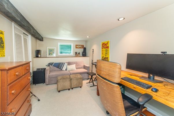 Home Office, Interior, Recessed Lighting