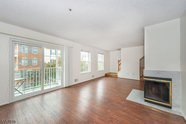 Empty room, Fireplace, Interior, Wood Texture Flooring