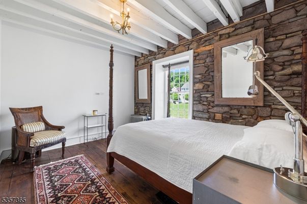 Bedroom, Chandelier, Interior, Wood Texture Flooring