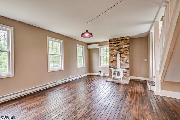 Empty room, Interior, Wood Texture Flooring