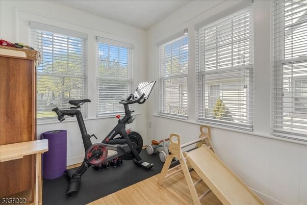 Fitness Equipment, Interior, Wood Texture Flooring