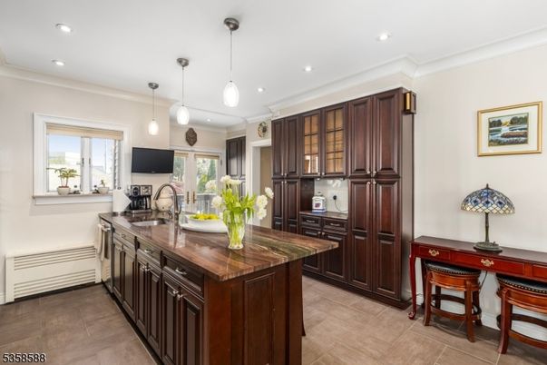 Interior, Kitchen, Pendant Lights, Recessed Lighting