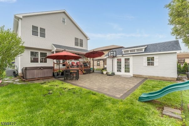 Backyard, Exterior, Hot Tub