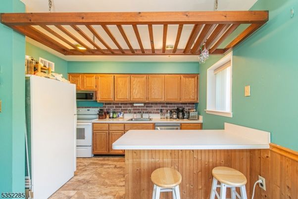 Interior, Kitchen, Wooden Beams
