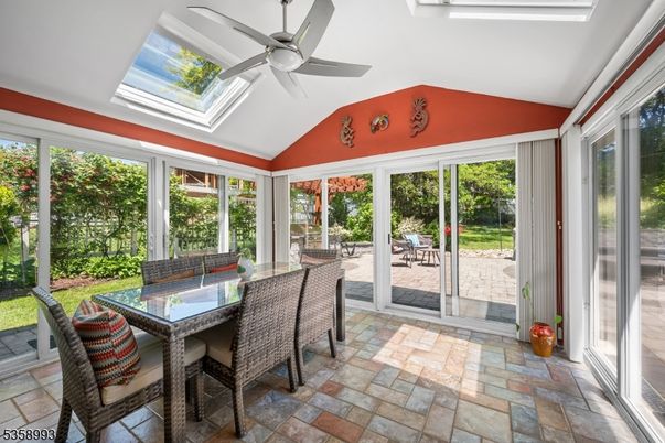 Dining room, Interior, Sun Room