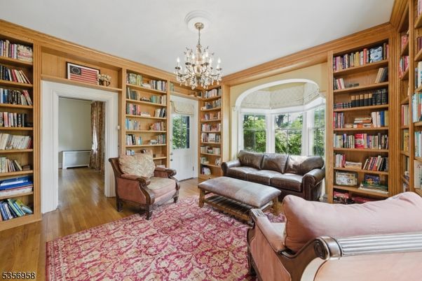 Chandelier, Interior, Living room, Wood Texture Flooring
