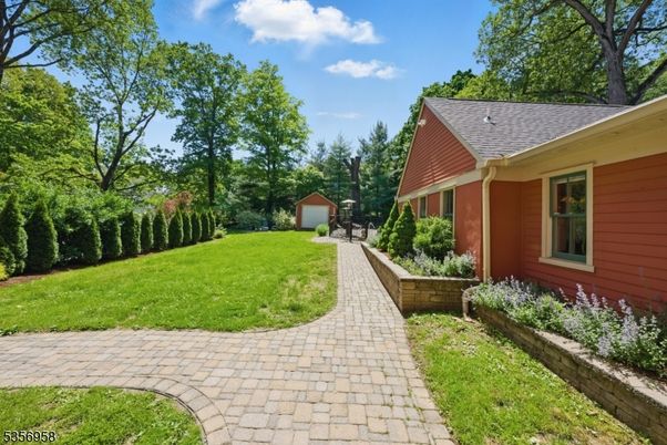 Backyard, Detached Garage, Exterior