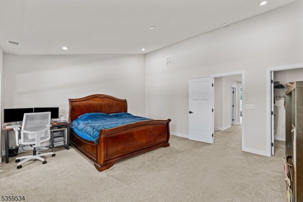 Bedroom, Home Office, Interior, Recessed Lighting