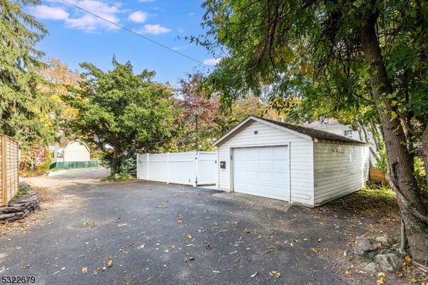 Backyard, Detached Garage, Exterior