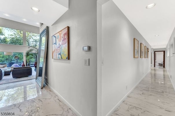Interior, Marble, Recessed Lighting