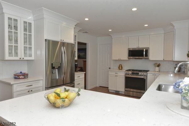 Interior, Kitchen, Recessed Lighting, Stainless Steel Appliances